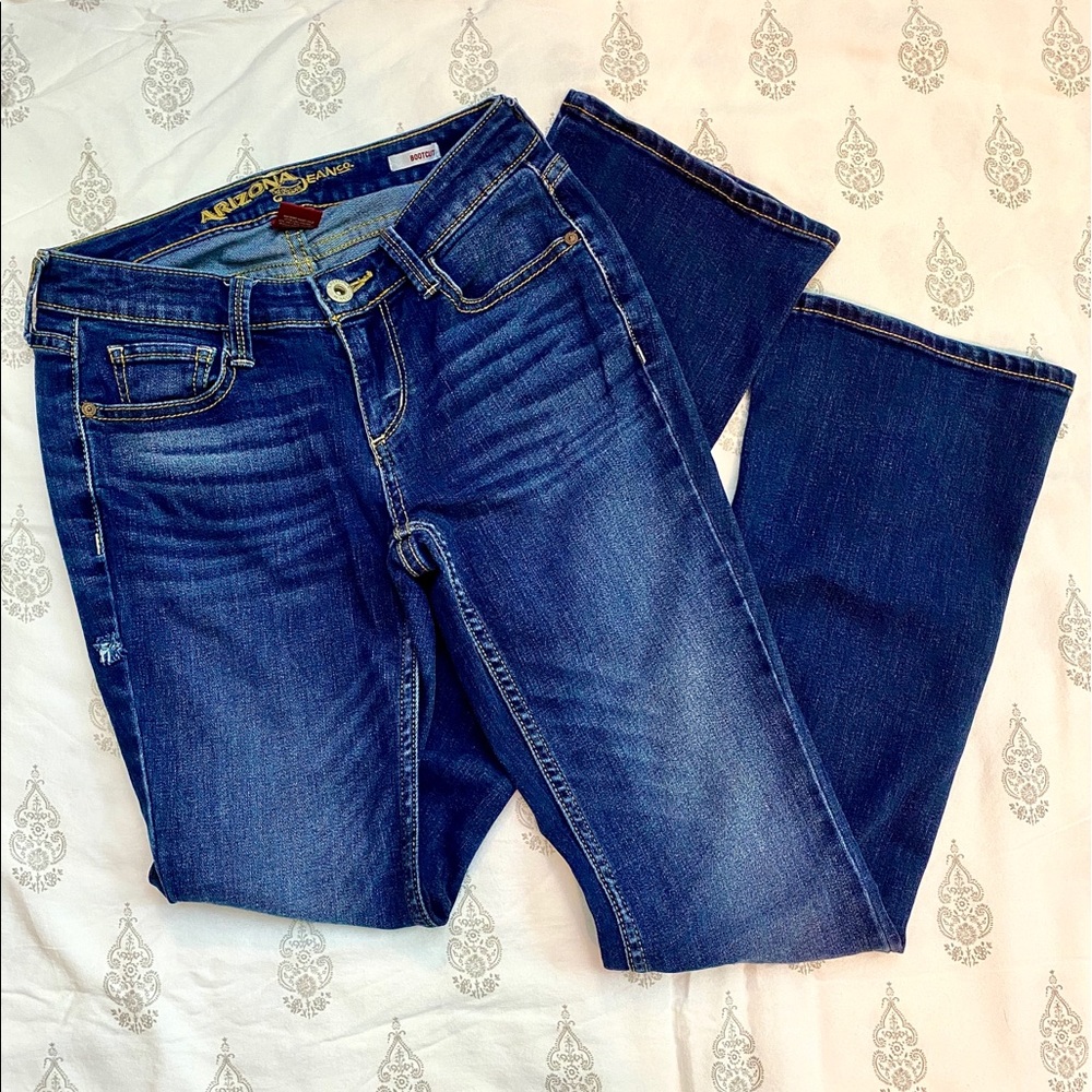 Arizona - Low Rise Skinny Fit Bootcut Jeans